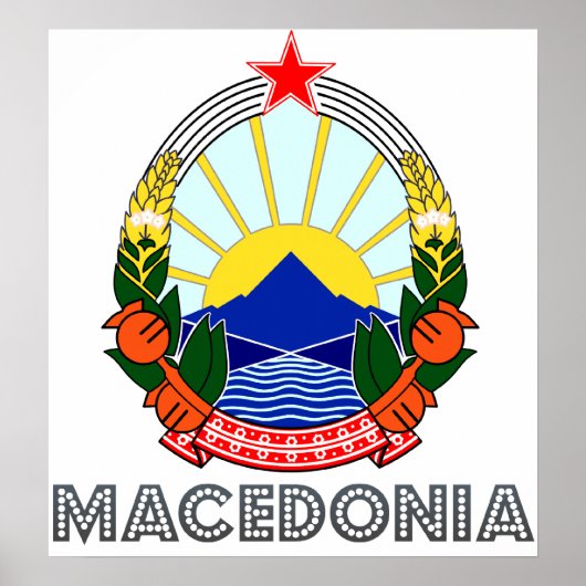 Munten uit Macedonië Poster (Voorkant)