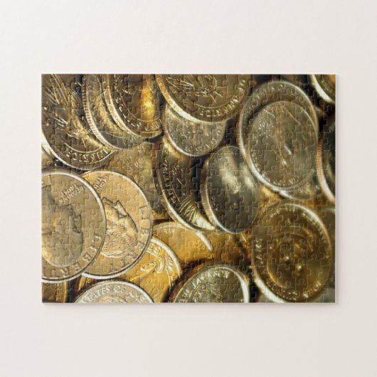 Munten | Valuta Legpuzzel (Horizontaal)