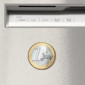 Munten van 1 euro magneet (Insitu (Vaatwasser))
