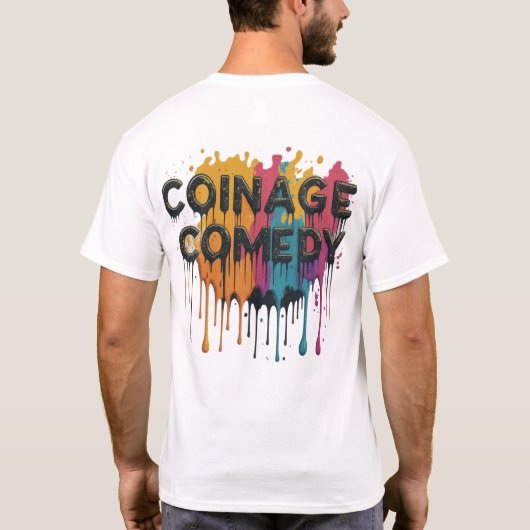 Munten van Comedy T-shirt (Achterkant)