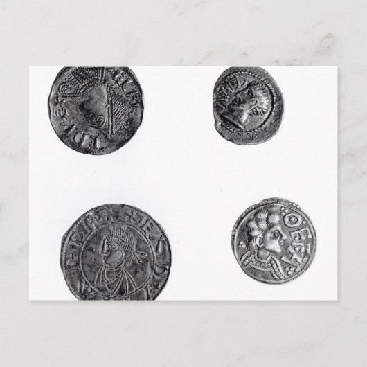 Munten van Cunobelinus of cymbeline Briefkaart (Voorkant)