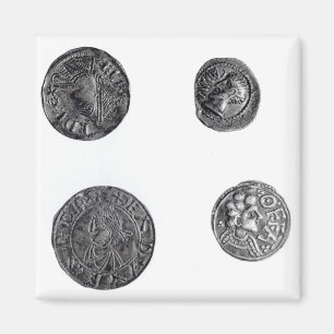 Munten van Cunobelinus of cymbeline Magneet