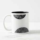 Munten van Cunobelinus of cymbeline Tweekleurige Koffiemok (Links)