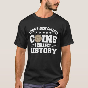 Munten Verzamelen Hobby Numismatische Munt T-shirt