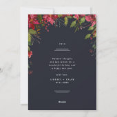 Munter Groen | Bewerkbare Kleuren Platte Foto Feestdagenkaart (Achterkant)