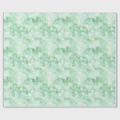 Muntgroen Abstract  Cadeaupapier (Vlak)