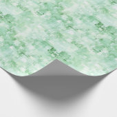 Muntgroen Abstract Cadeaupapier (Hoek)