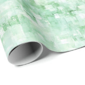 Muntgroen Abstract  Cadeaupapier (Rol Hoek)