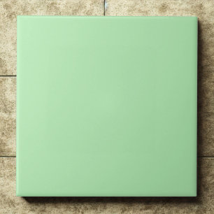 Muntgroen #b4eeb4 Zachte Verse Moderne Accent Tegeltje