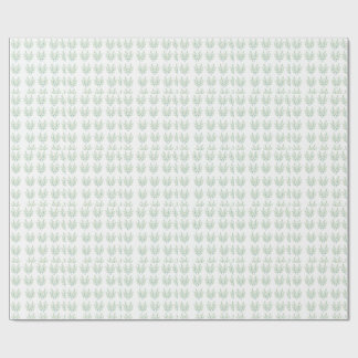Muntgroene Eucalyptusbladeren Botanische Horloge Cadeaupapier