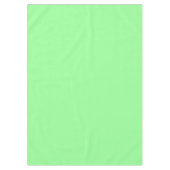 Muntgroene lente effen kleur tafelkleed (Voorkant)