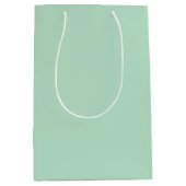 Muntgroene luxe cadeautas (Voorkant)