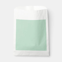 Muntgroene Minimalistische Zakjes Voor Feestgunste