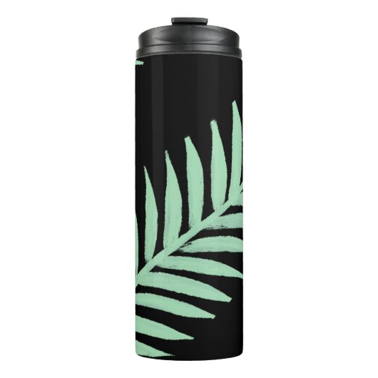 Muntgroene Palm Thermosbeker (Voorkant)