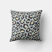 Muntgroene print kussen (Achterkant)