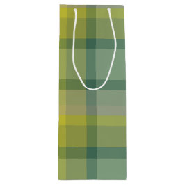 Muntgroene ruit wijn cadeautas
