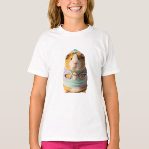 Muntgroene Trui Cavia Kinderen T-shirt