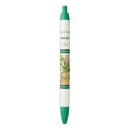 Muntgroene Welzijn & Zelfzorg Zwarte Inkt Pen