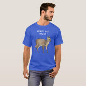 Muntjac of Blafende dier serie jongen T-shirt (Voorkant volledig)