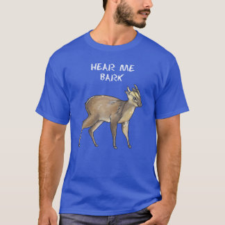 Muntjac of Blafende dier serie jongen T-shirt