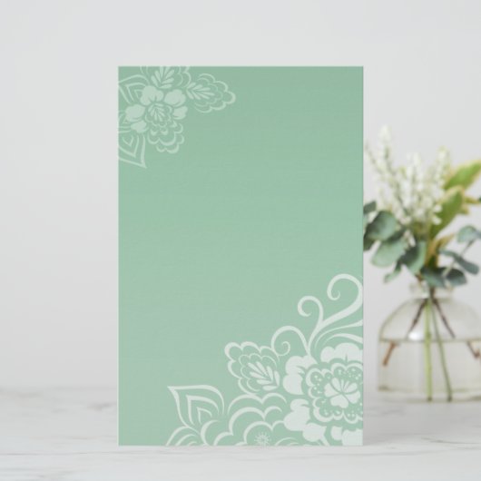 Muntkant - briefpapier (Staand voorkant)