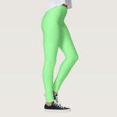Muntkleurige effen vlakke leggings (Rechts)