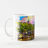 Müntoren. Amsterdam. Nederland. Koffiemok (Links)