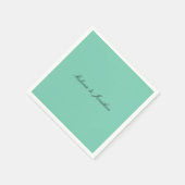 muntpastel servet (Hoek)