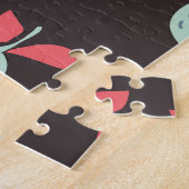 Muntperen:  naadloze textuur legpuzzel (Zijkant)