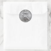 muntstickers ronde sticker (Tas)