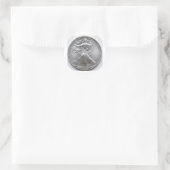 muntstickers ronde sticker (Tas)