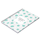 Muntstippen. Het moderne abstracte geometrische pa Notitieboek (Linkerzijde)