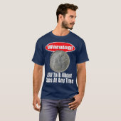 Muntverzamelaar Gift Numismatica Verzamelen Geld T-shirt (Voorkant volledig)