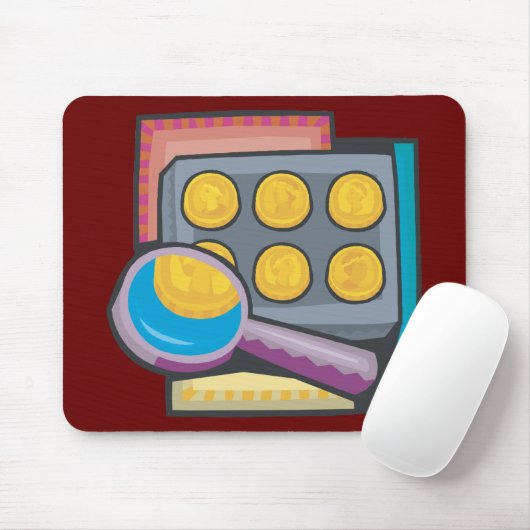 Muntverzamelaar Muismat (Met muis)