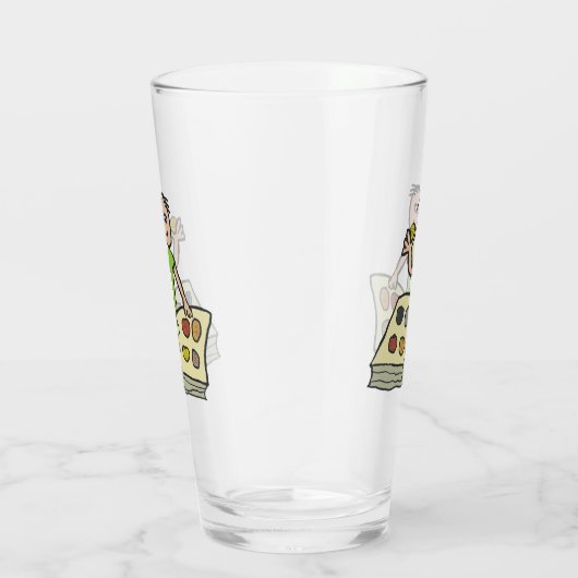 Muntverzamelaar Numismatist Glas (Rechts)