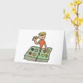 Muntverzamelaar Numismatist Kaart (Gele Bloem)