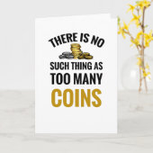 Muntverzamelaarscadeau | Numismatistische munten v Kaart (Gele Bloem)