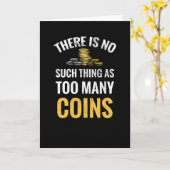 Muntverzamelaarscadeau | Numismatistische munten v Kaart (Gele Bloem)