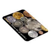 Muntverzameling: Ik geef al mijn geld uit aan geld Magneet (Rechterzijde)
