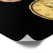 Muntverzameling: Ik geef al mijn geld uit aan geld Poster (Hoek)