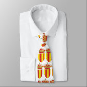 Muntwaren Cataluña Officiële Spanje heraldry Symbo Stropdas (Gebonden)