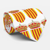 Muntwaren Cataluña Officiële Spanje heraldry Symbo Stropdas (Opgerold)