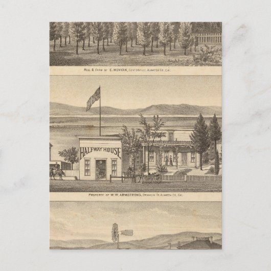 Munyan, Armstrong, Kapp eigenschappen Briefkaart (Voorkant)