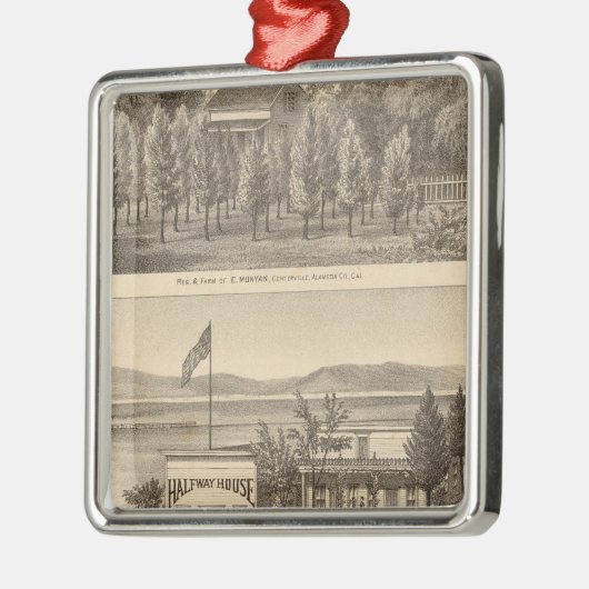 Munyan, Armstrong, Kapp eigenschappen Metalen Ornament (Links)