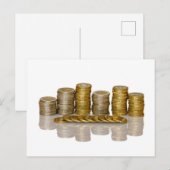 Münzen Briefkaart (Voorkant / Achterkant)