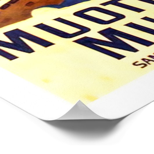 Muottas Muragl berglandschap, Zwitserland Poster (Hoek)