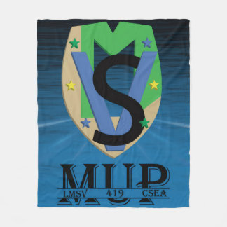 Mup Line Logo Blanket Fleece Deken