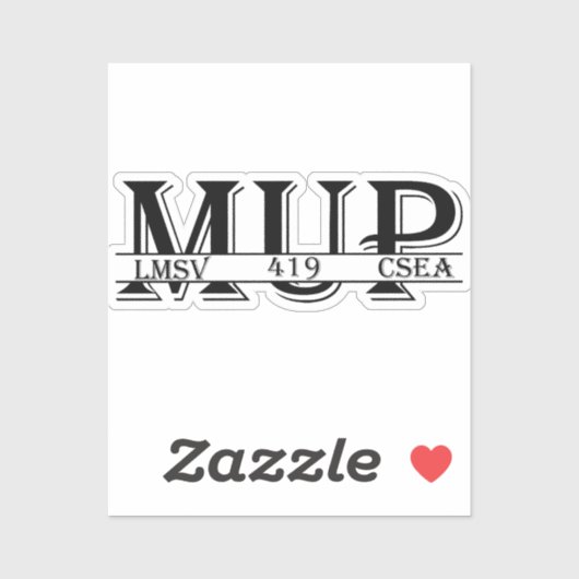 Mup Sticker (Vel)