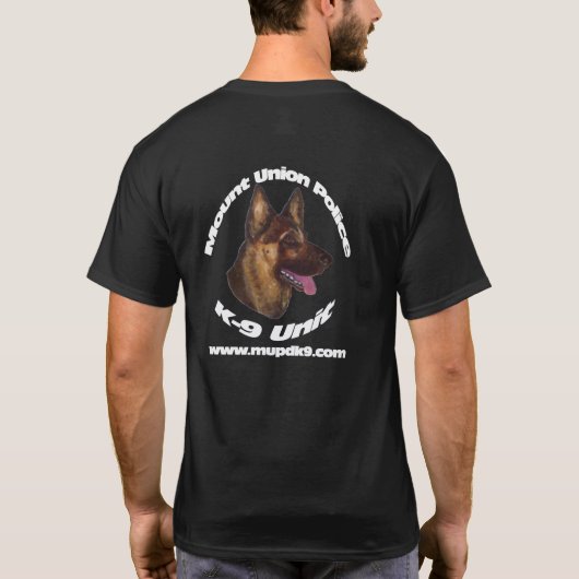 MUPD K9 TShirt (Achterkant)