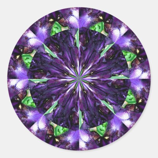 muppet face k ronde sticker (Voorkant)